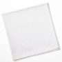 A white cotton table napkin. It is ideal for formal dinners, weddings, hotels and restaurants in Kenya.