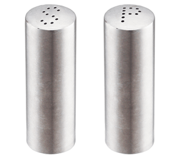 Elegance S/S Tall Salt & Pepper Shaker Set