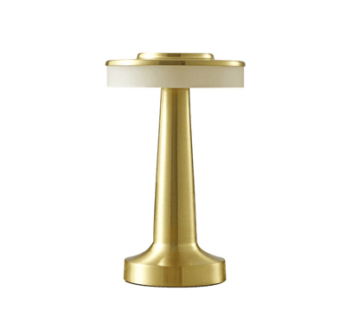 Gold Rechargeable Table Lamp