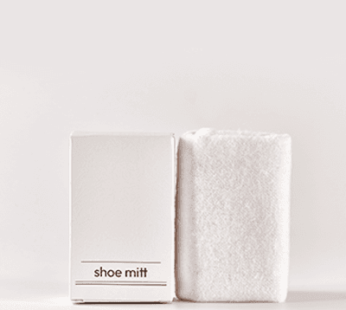 Eco Friendly FSC White Box – Cotton Shoe Mitt