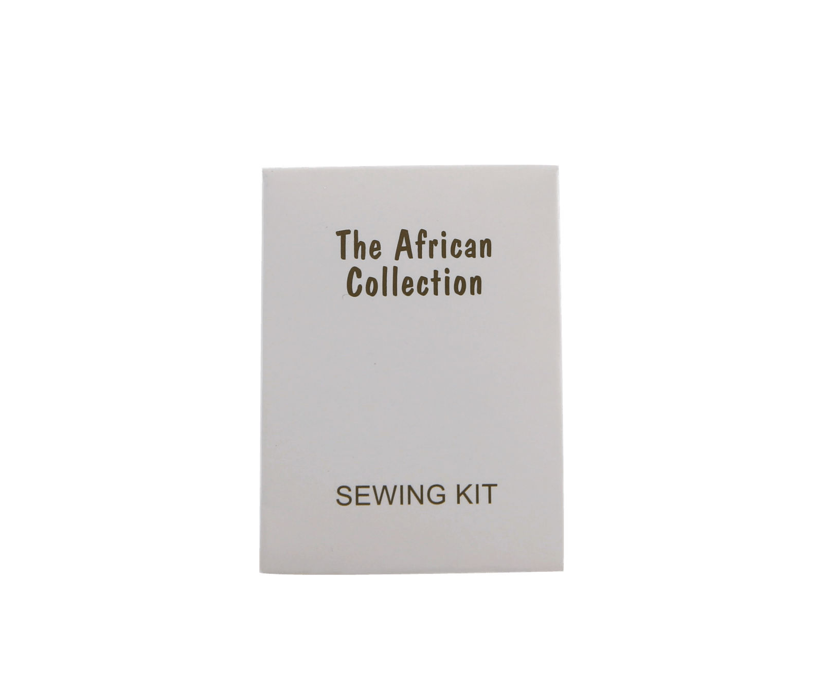 African Collection Sewing Kit in White Box Outer
