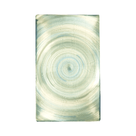 Green wave Rectangle tray 35*20cm