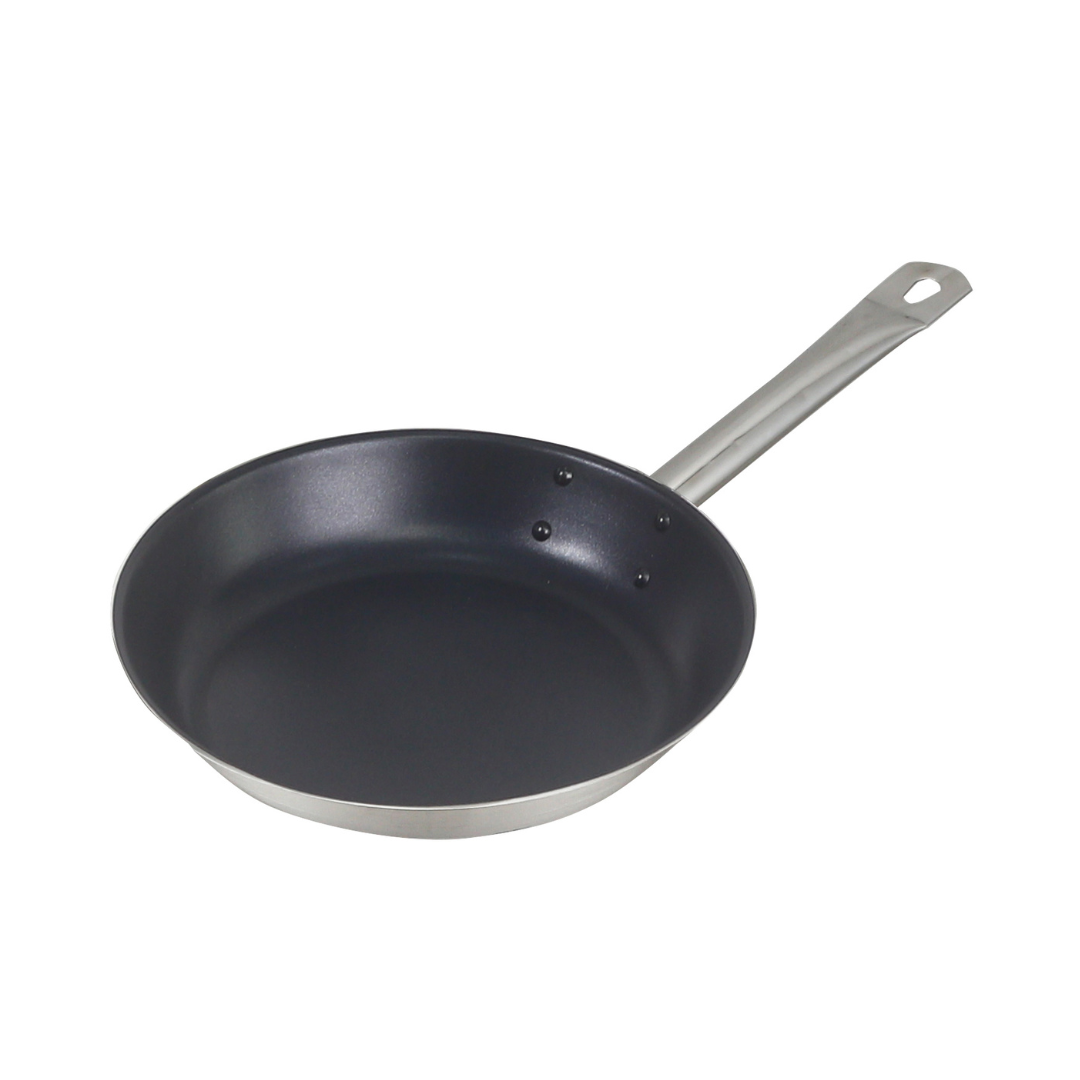 Elegance Heavy Non-Stick, PTFE Frying Pan - S/S handle 32CM -