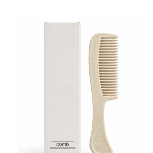 Eco Friendly FSC White Box - Wheatstraw Comb