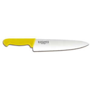 Elegance Yellow Cooks knife 10"